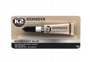 K2 Bondix 3g Klej Szybkoschnący Mocny Guma Drewno