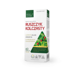 MEDICA HERBS Ruszczyk Kolczasty 60 kaps.