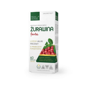MEDICA HERBS Żurawina Forte 60 kaps.