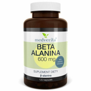 MEDVERITA Beta Alanina 600 mg 120 kaps.