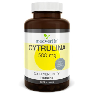 MEDVERITA Cytrulina L-cytrulina 500 mg 120 kaps.