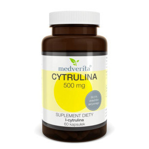 MEDVERITA Cytrulina L-cytrulina 500 mg 60 kaps.