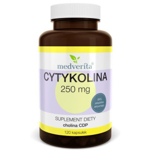 MEDVERITA Cytykolina 250 mg 120 kaps.