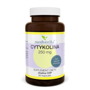 MEDVERITA Cytykolina 250 mg 60 kaps.