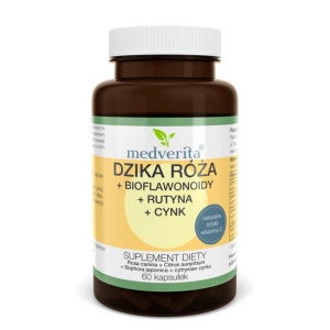 MEDVERITA Dzika Róża + Rutyna 60 kaps.