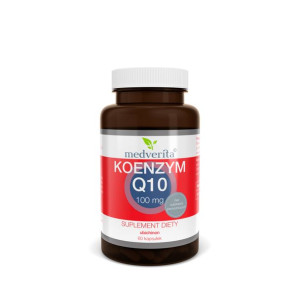 MEDVERITA Koenzym Q10 Ubichinon 100 mg 60 kaps.