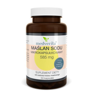 MEDVERITA Maślan Sodu 50 kaps.