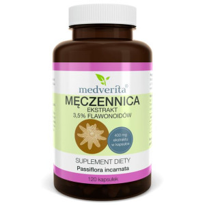 MEDVERITA Męczennica Ekstrakt 3,5% Flawonoidów 120 kaps.