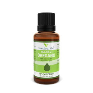 MEDVERITA Olejek Oregano 80% Karwakrolu W Kroplach 30 ml