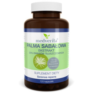 MEDVERITA Palma Sabałowa Ekstrakt 120 kaps.