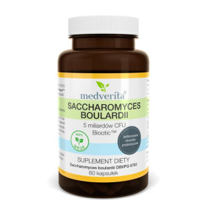 MEDVERITA Saccharomyces Boulardii Biootic™ 5 Miliardów CFU 60 kaps.