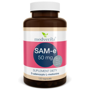 MEDVERITA SAM-e 50 mg 120 kaps.