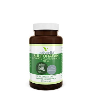 MEDVERITA Sulforafan 400 µg 60 kaps.