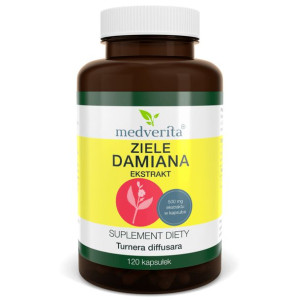 MEDVERITA Ziele Damiana Ekstrakt 120 kaps.