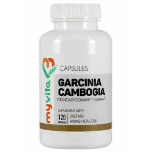 MYVITA Garcinia Cambogia 60% HCA 250 mg 120 kaps.