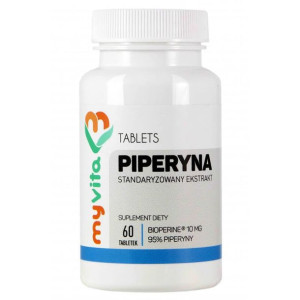 MYVITA Piperyna 10 mg Bioperine 60 tab.