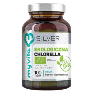 MYVITA Complex Pure 100% Chlorella BIO Silver W Proszku 100 g