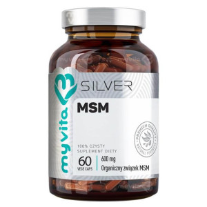 MYVITA Complex Pure 100% MSM 600 mg Silver 60 kaps.