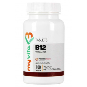 MYVITA Witamina B12 100 mcg 100 tab.