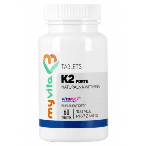 MYVITA Witamina K2 MK-7 Z Natto 60 tab.