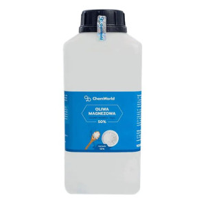 CHEMWORLD Oliwa Magnezowa 50% Chlorek 1000 ml