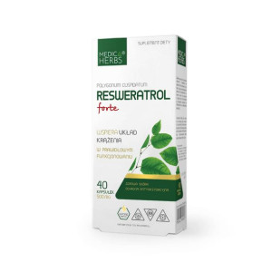 MEDICA HERBS Resweratrol Forte 40 kaps.