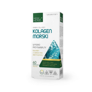 MEDICA HERBS Kolagen Morski 60 kaps.