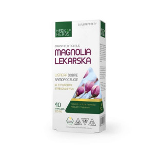 MEDICA HERBS Magnolia Lekarska 40 kaps.