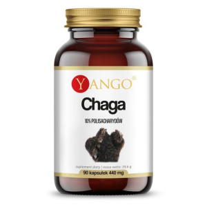 YANGO Chaga Ekstrakt 10% Polisacharydów 90 kaps.