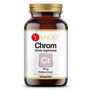 YANGO Chrom Organiczny 90 kaps.
