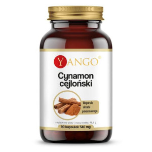 YANGO Cynamon Cejloński 90 kaps.