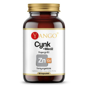 YANGO Cynk + Miedź 90 kaps.