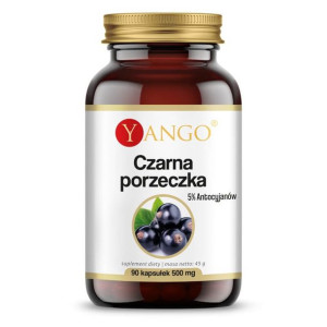 YANGO Czarna Porzeczka 5% Antocyjanów 90 kaps.