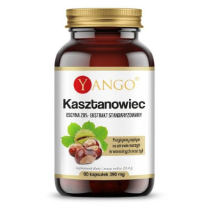 YANGO Kasztanowiec 20% Escyny 60 kaps.