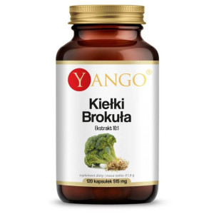 YANGO Kiełki Brokuła Ekstrakt 10:1 120 kaps.