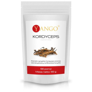 YANGO Kordyceps Ekstrakt 10% Polisacharydów 100 g