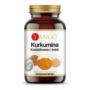 YANGO Kurkumina Kadzidłowiec i Imbir 90 kaps.