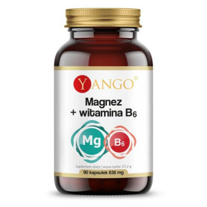 YANGO Magnez + Witamina B6 90 kaps.