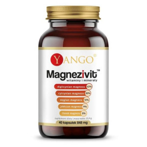YANGO Magnezivit™ Witaminy i Minerały 40 kaps.