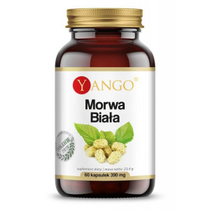 YANGO Morwa Biała Ekstrakt 60 kaps.