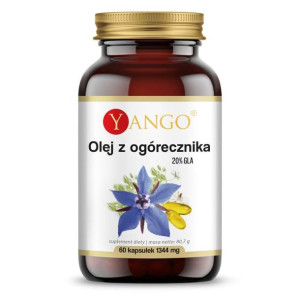 YANGO Olej Z Ogórecznika 60 kaps.