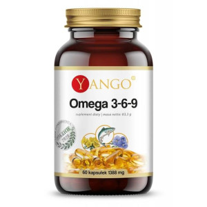 YANGO Omega 3-6-9 60 kaps.