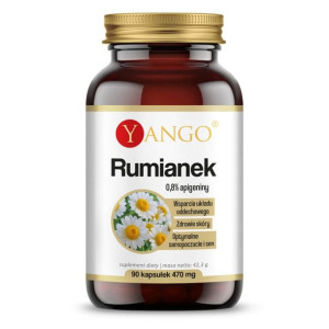 YANGO Rumianek Apigenina 90 kaps.