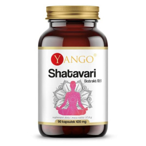YANGO Shatavari Ekstrakt 90 kaps.