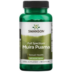 SWANSON Full Spectrum Muira Puama 400 mg 90 kaps.