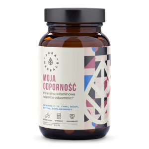 AURA HERBALS Moja Odporność Minerały i Witaminy 60 kaps.