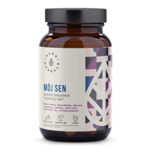 AURA HERBALS Mój Sen Szybkie Zasypianie i Spokojny Sen 60 kaps.