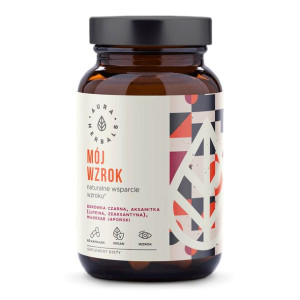 AURA HERBALS Mój Wzrok Naturalne Wsparcie Wzroku 60 kaps.