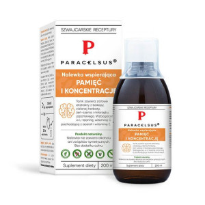 PARACELSUS Nalewka Paracelsusa Pamięć i Koncentracja 200 ml