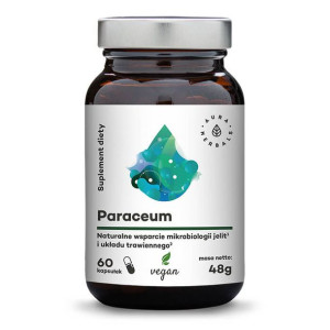 AURA HERBALS Paraceum Naturalne Wsparcie Jelit i Trawienia 60 kaps.
